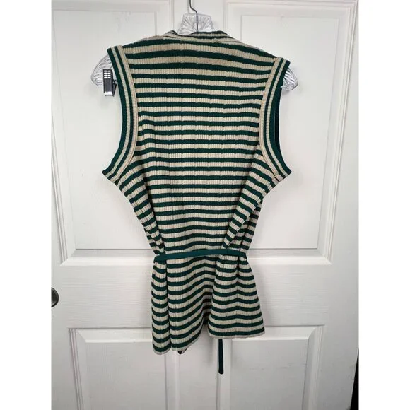 Vintage 70s Knits By Magda Sleeveless Cardigan Vest - Picture 6 of 13